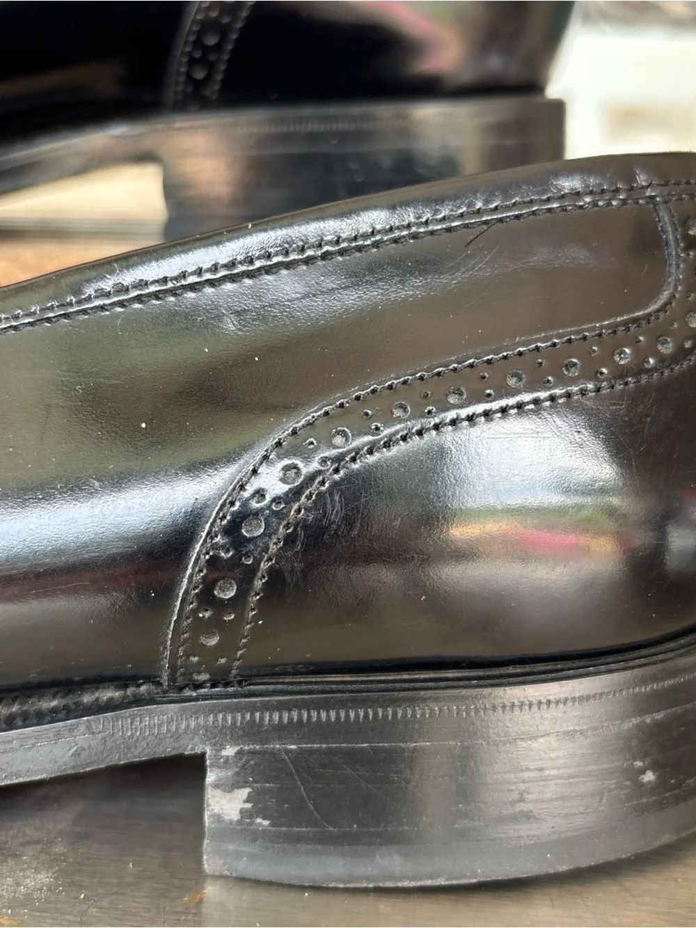 Florsheim Black Leather Tassel Kiltie Loafers Sz 10 Men’s Business shoes